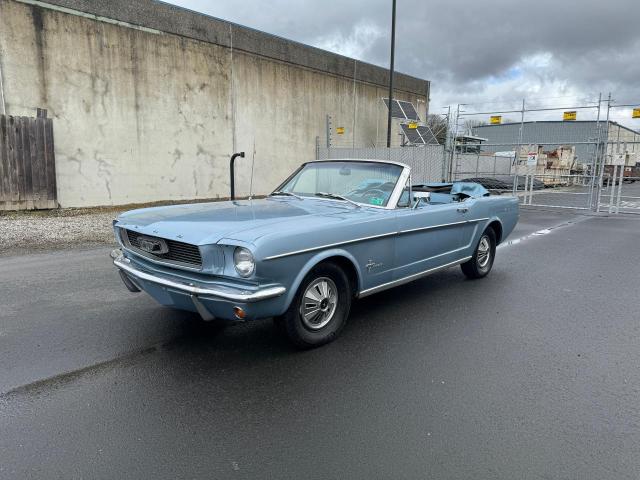 6F08T223128 - 1966 FORD MUSTANG BLUE photo 2