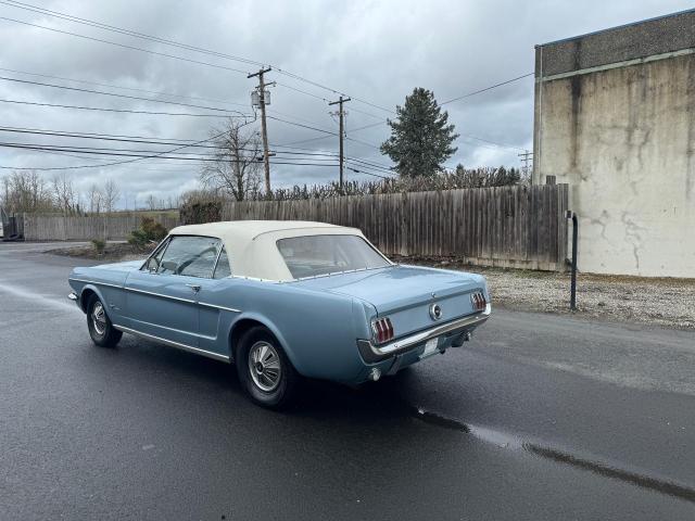 6F08T223128 - 1966 FORD MUSTANG BLUE photo 3