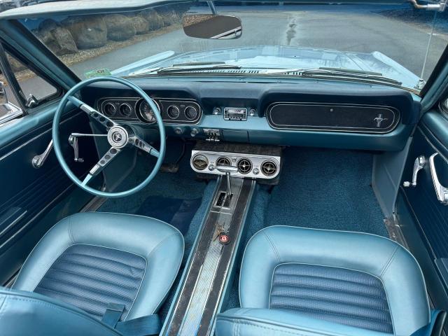 6F08T223128 - 1966 FORD MUSTANG BLUE photo 9