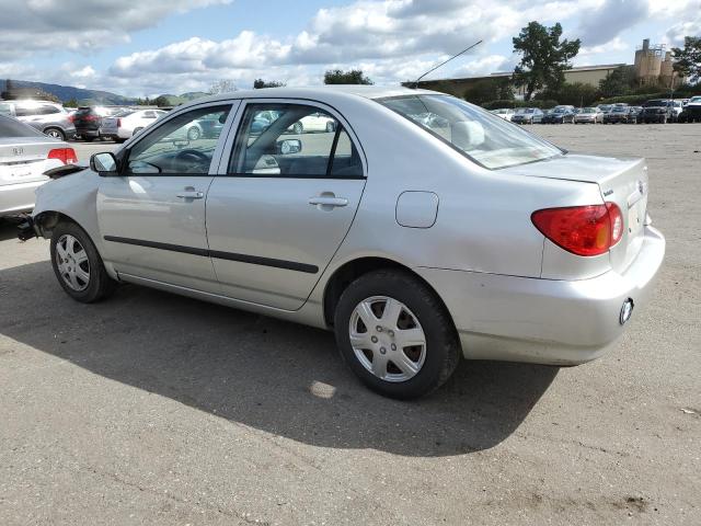 JTDBR32E042028173 - 2004 TOYOTA COROLLA CE SILVER photo 2