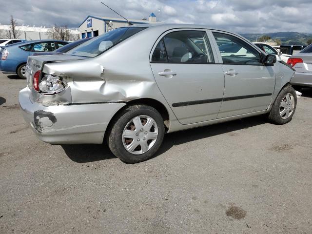 JTDBR32E042028173 - 2004 TOYOTA COROLLA CE SILVER photo 3