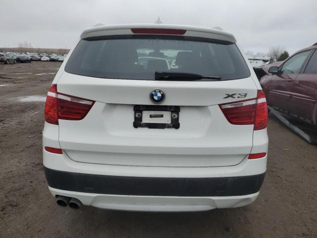 5UXWX9C59D0D04033 - 2013 BMW X3 XDRIVE28I WHITE photo 6