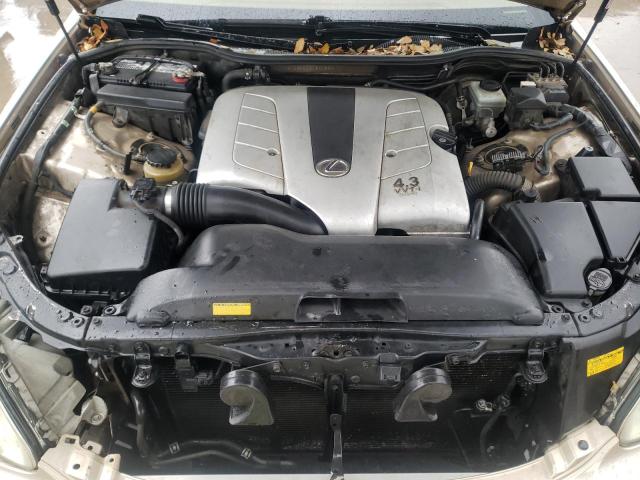 JTHBN36F840160493 - 2004 LEXUS LS 430 TAN photo 11