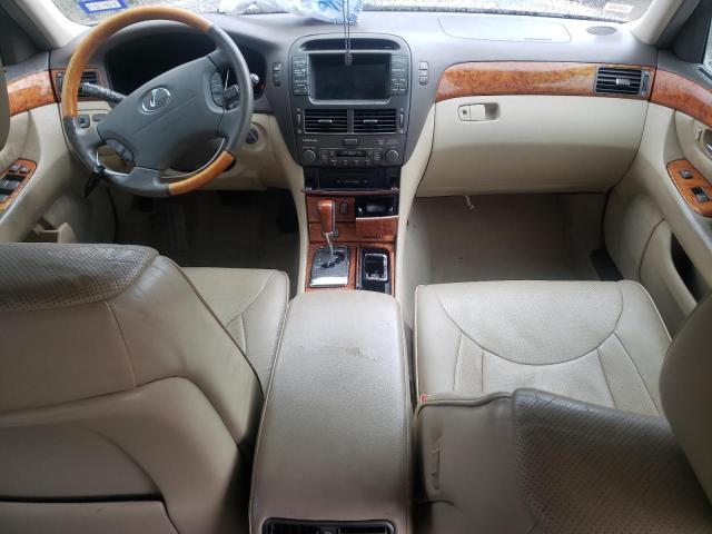 JTHBN36F840160493 - 2004 LEXUS LS 430 TAN photo 8