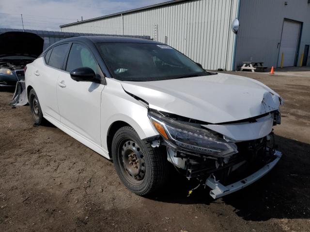 3N1AB8DV6NY320555 - 2022 NISSAN SENTRA SR WHITE photo 4