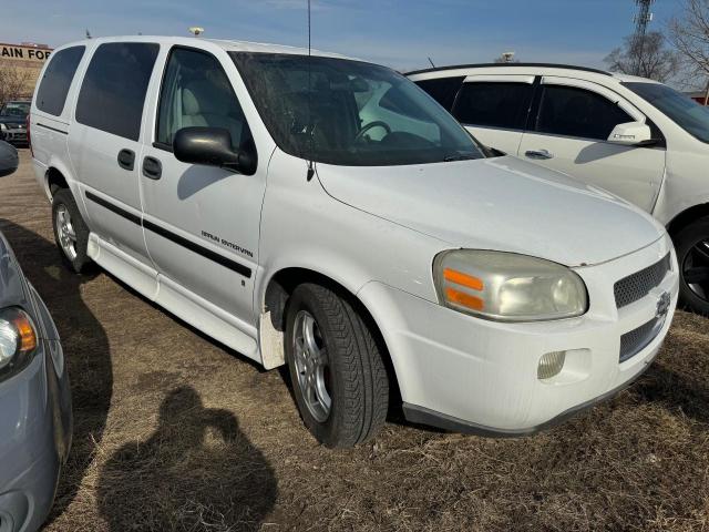 2008 CHEVROLET UPLANDER INCOMPLETE, 