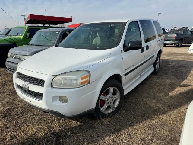 1GBDV13W58D197491 - 2008 CHEVROLET UPLANDER INCOMPLETE WHITE photo 2