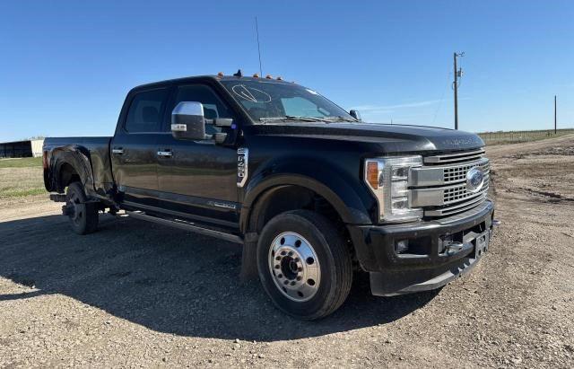 1FT8W4DT2KED10119 - 2019 FORD F450 SUPER DUTY BLACK photo 1