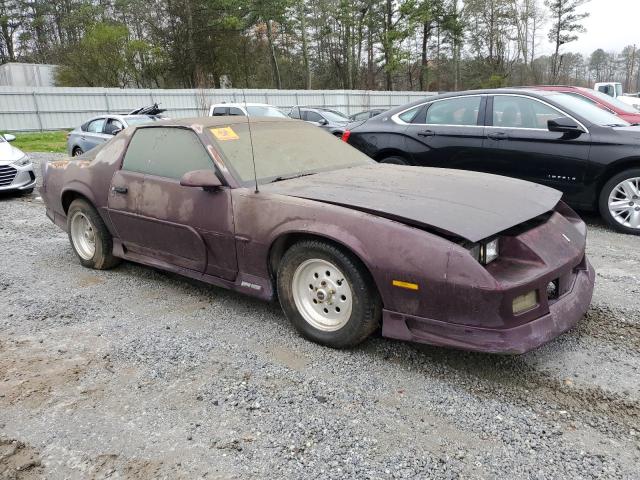 1G1FP23T1NL136238 - 1992 CHEVROLET CAMARO RS MAROON photo 4