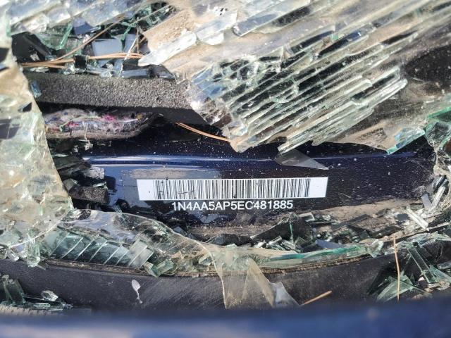 1N4AA5AP5EC481885 - 2014 NISSAN MAXIMA S BLUE photo 12