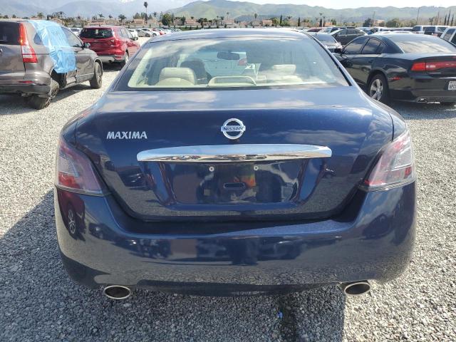 1N4AA5AP5EC481885 - 2014 NISSAN MAXIMA S BLUE photo 6