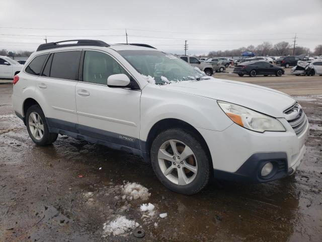 4S4BRBKC6D3212158 - 2013 SUBARU OUTBACK 2.5I LIMITED WHITE photo 4