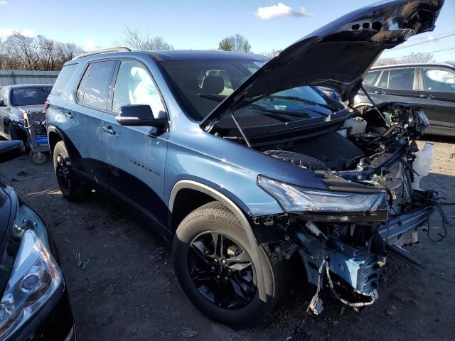 1GNEVGKW8PJ177148 - 2023 CHEVROLET TRAVERSE LT BLUE photo 4