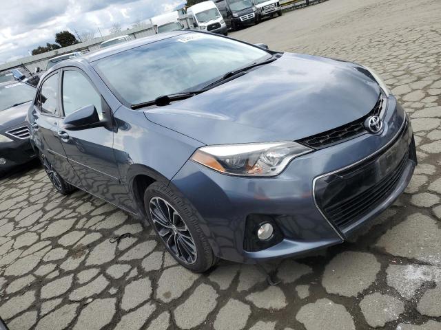 2T1BURHEXFC283216 - 2015 TOYOTA COROLLA L GRAY photo 4