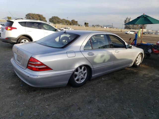 WDBNG75J52A292963 - 2002 MERCEDES-BENZ S 500 SILVER photo 3