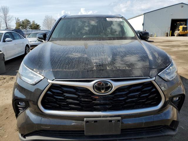5TDGZRBH1MS160631 - 2021 TOYOTA HIGHLANDER XLE შავი ფოტო 5