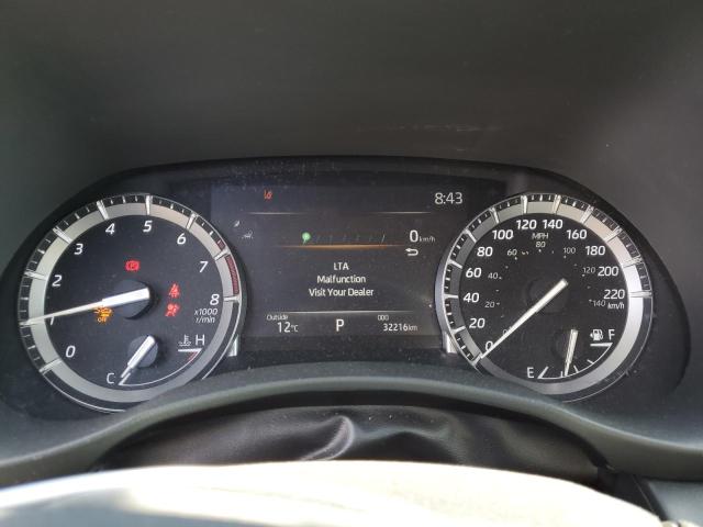 5TDGZRBH1MS160631 - 2021 TOYOTA HIGHLANDER XLE შავი ფოტო 9