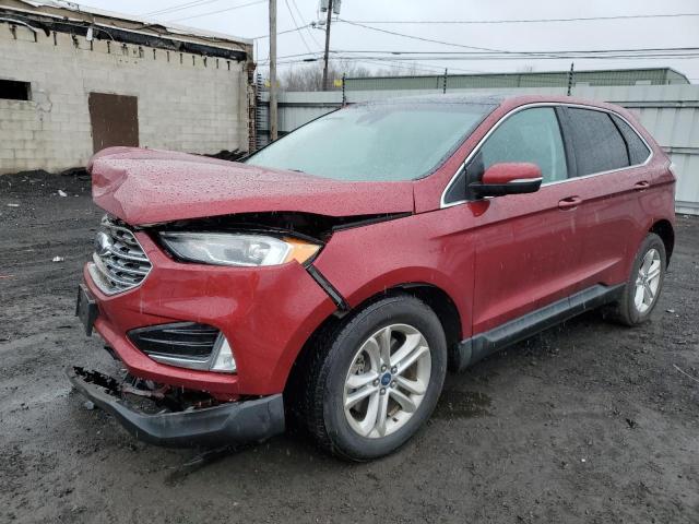 2FMPK4J96KBB11386 - 2019 FORD EDGE SEL RED photo 1