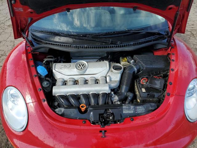 3VWPG31C38M515956 - 2008 VOLKSWAGEN NEW BEETLE S RED photo 11