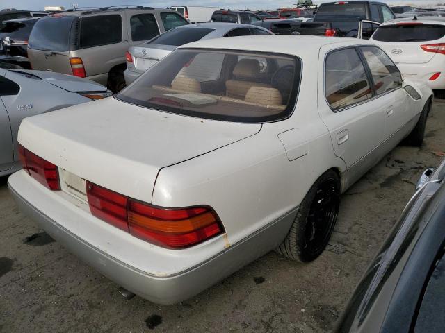 JT8UF11E9M0083416 - 1991 LEXUS LS 400 WHITE photo 3