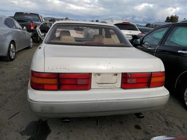 JT8UF11E9M0083416 - 1991 LEXUS LS 400 WHITE photo 6