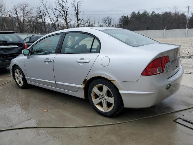 1HGFA16806L138138 - 2006 HONDA CIVIC EX SILVER photo 2