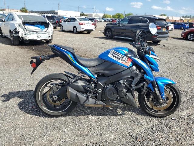 JS1GT7AB7L7100083 - 2020 SUZUKI GSX-S1000 Z BLUE photo 7