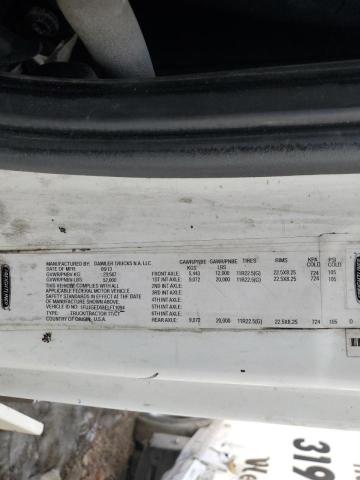 1FUJGED58ELFT1094 - 2014 FREIGHTLINER CASCADIA WHITE photo 10