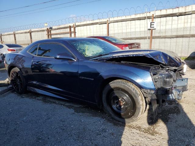 2G1FC1E36C9146898 - 2012 CHEVROLET CAMARO LT BLUE photo 4