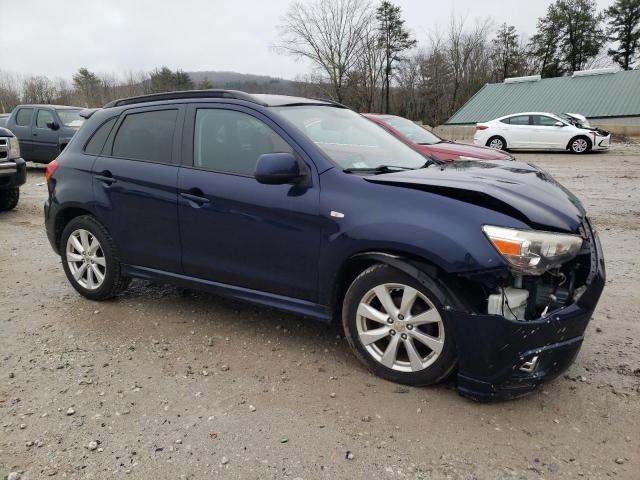 JA4AR4AU2CZ001468 - 2012 MITSUBISHI OUTLANDER SE BLUE photo 4