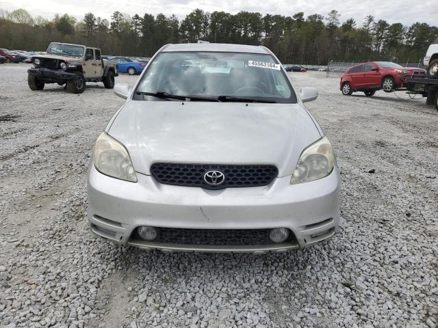 2T1KR32E73C154496 - 2003 TOYOTA COROLLA MA XR SILVER photo 5