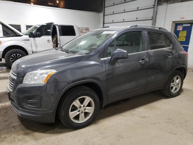 3GNCJPSBXGL132317 - 2016 CHEVROLET TRAX 1LT GRAY photo 1