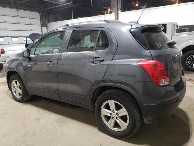 3GNCJPSBXGL132317 - 2016 CHEVROLET TRAX 1LT GRAY photo 2