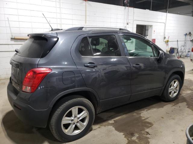 3GNCJPSBXGL132317 - 2016 CHEVROLET TRAX 1LT GRAY photo 3