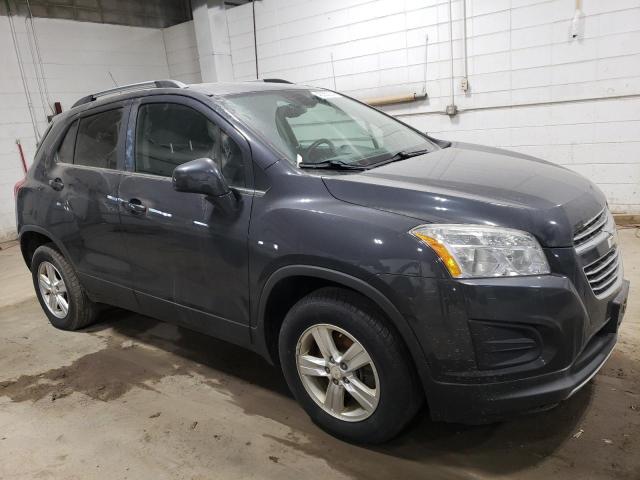 3GNCJPSBXGL132317 - 2016 CHEVROLET TRAX 1LT GRAY photo 4