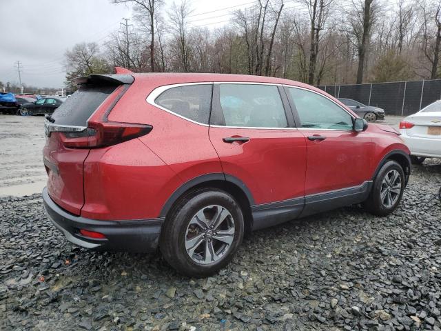 5J6RW1H29LA009628 - 2020 HONDA CR-V LX RED photo 3