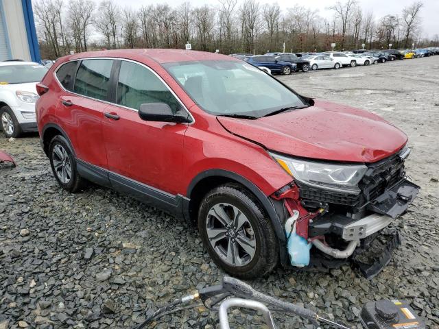 5J6RW1H29LA009628 - 2020 HONDA CR-V LX RED photo 4