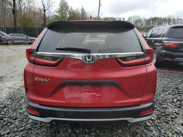 5J6RW1H29LA009628 - 2020 HONDA CR-V LX RED photo 6