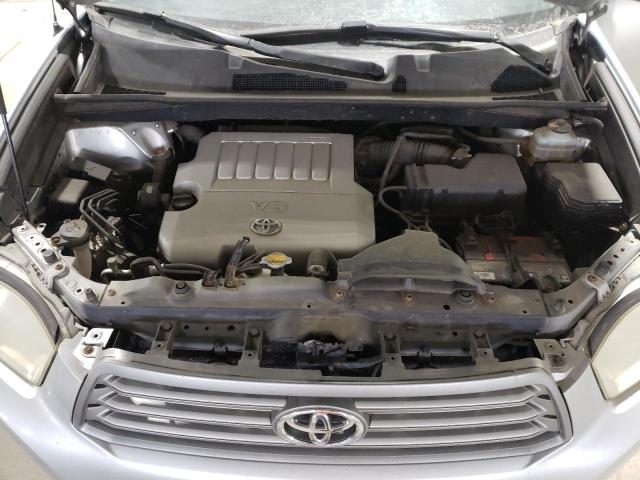 JTEES41A882077662 - 2008 TOYOTA HIGHLANDER SILVER photo 11