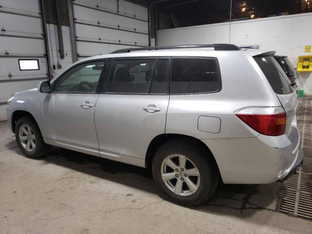 JTEES41A882077662 - 2008 TOYOTA HIGHLANDER SILVER photo 2