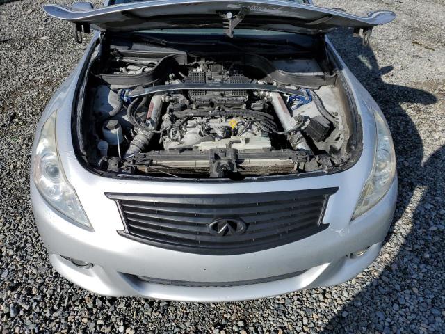 JN1CV6AR6DM357022 - 2013 INFINITI G37 SILVER photo 11