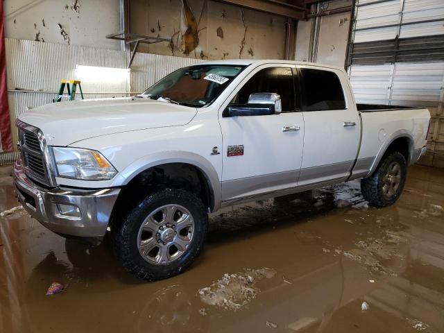 3C6UD5FL9CG131679 - 2012 DODGE RAM 2500 LARAMIE WHITE photo 1