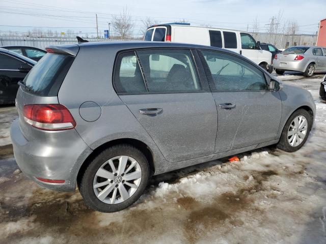 WVWDM7AJ3CW140647 - 2012 VOLKSWAGEN GOLF GRAY photo 3