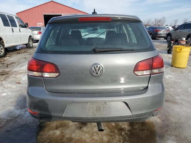 WVWDM7AJ3CW140647 - 2012 VOLKSWAGEN GOLF GRAY photo 6