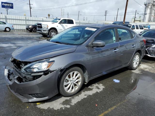 3N1AB7AP9JL653033 - 2018 NISSAN SENTRA S GRAY photo 1