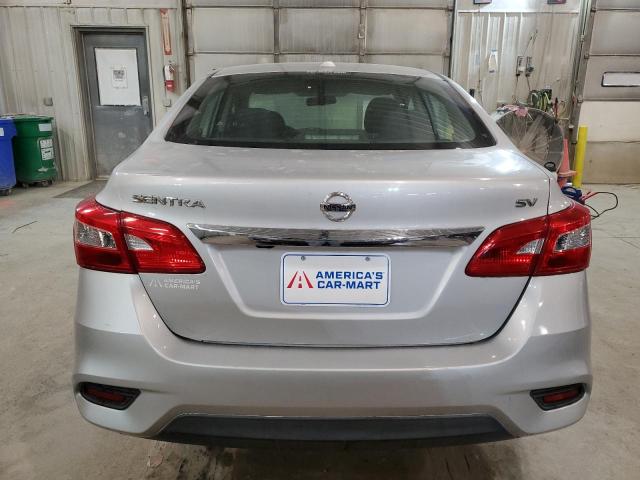 3N1AB7AP2HL643793 - 2017 NISSAN SENTRA S SILVER photo 6