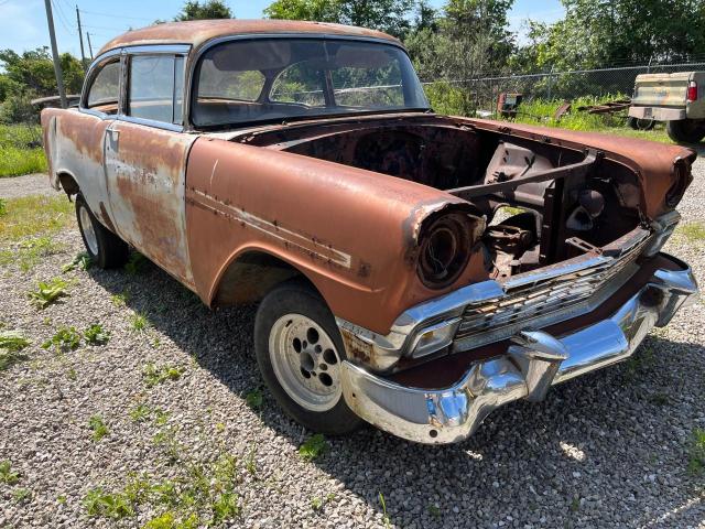 VC56K087985 - 1956 CHEVROLET BEL-AIR BROWN photo 1