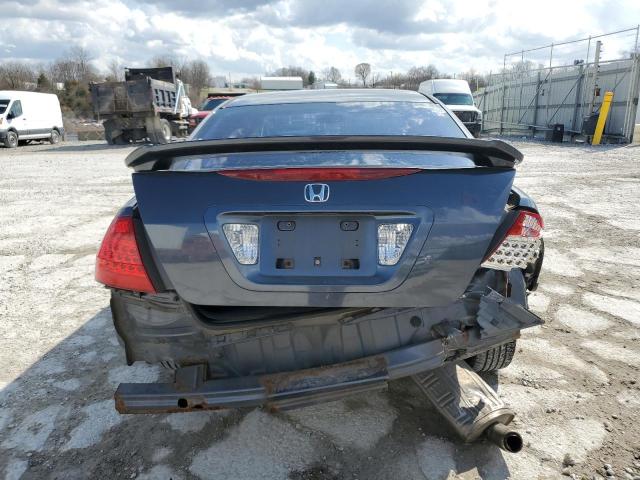 1HGCM56787A045163 - 2007 HONDA ACCORD EX GRAY photo 6