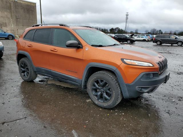 1C4PJMBS5FW630765 - 2015 JEEP CHEROKEE TRAILHAWK ნარინჯისფერი ფოტო 4