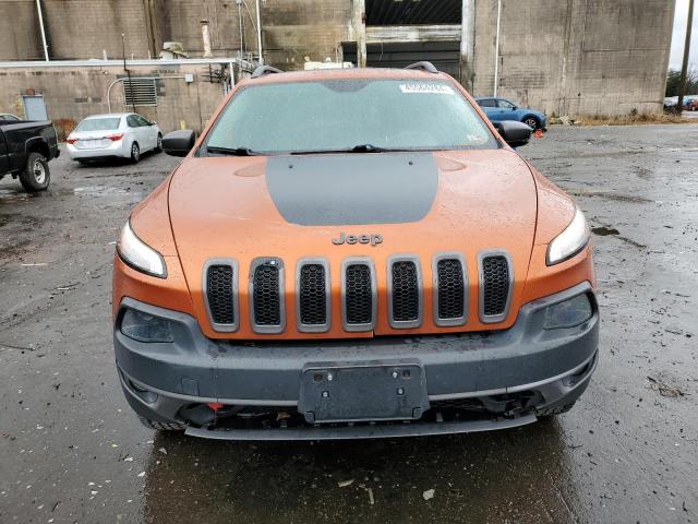 1C4PJMBS5FW630765 - 2015 JEEP CHEROKEE TRAILHAWK ნარინჯისფერი ფოტო 5